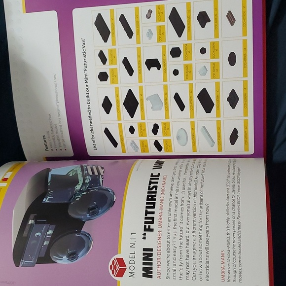 : LEGO BOOK HOW TO BUILD EASY CREATIONS WITH LEGO BRICKS by step instructions - Picture 7 of 13